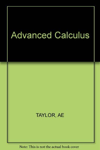 Advanced Calculus, 2nd Edition