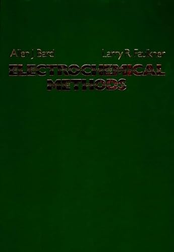 Electrochemical Methods: Fundamentals and Applications