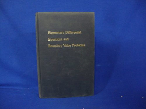 Elementary Differential Equations and Boundary Value Problems, 2nd Edition