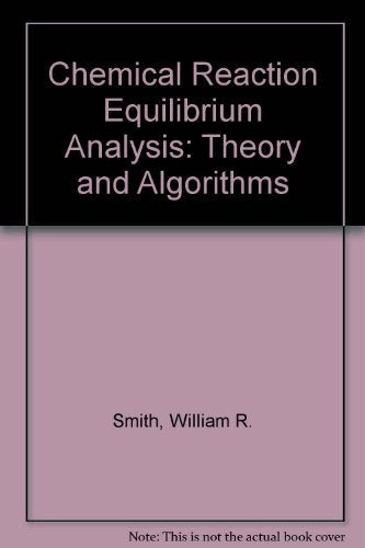 Chemical Reaction Equilibrium Analysis