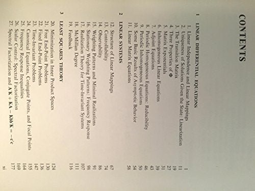 Finite Dimensional Linear Systems (Electronic & Electrical Engineering Research Studies)
