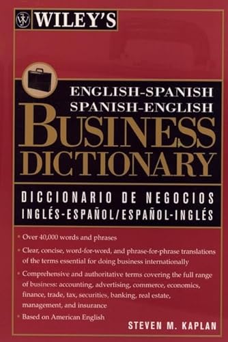 Wiley's English-Spanish  Spanish-English Business Dictionary