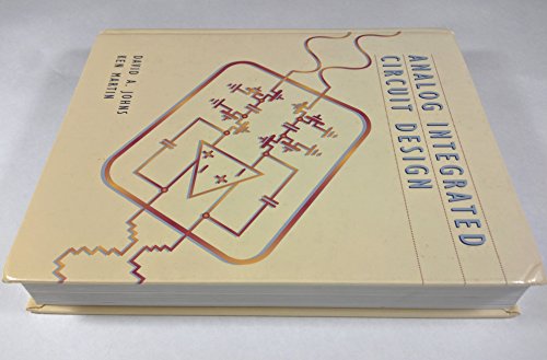 Analog Integrated Circuit Design