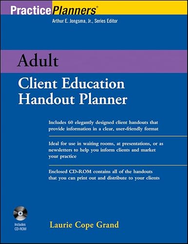 Adult Client Education Handout Planner (PracticePlanners)