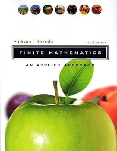 Finite Mathematics: An Applied Approach