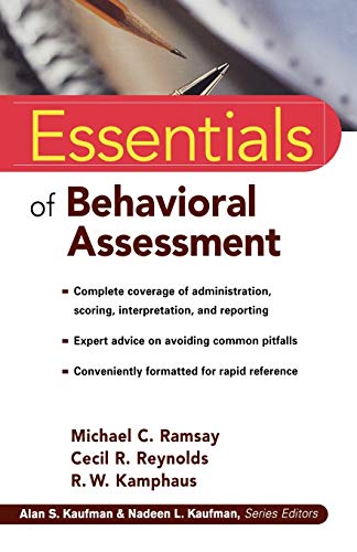 Essentials of Behavioral Assessment (Essentials of Psychological Assessment)