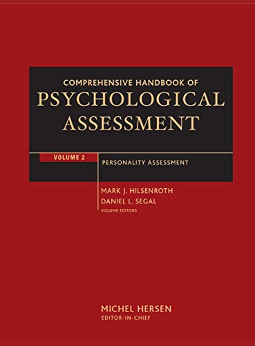 Comprehensive Handbook of Psychological Assessment, Volume 2: Personality Assessment