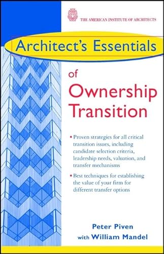 Architect's Essentials of Ownership Transition