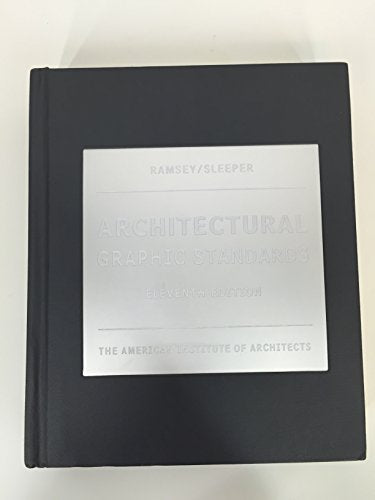Architectural Graphic Standards, 11th Edition