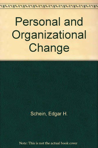 Personal and Organizational Change Through Group Methods: The Laboratory Approach