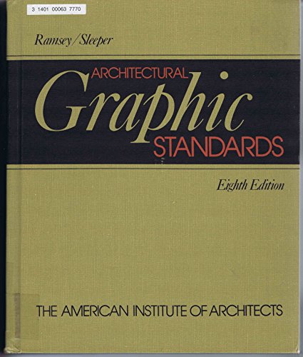 Architectural Graphic Standards, 8th edition