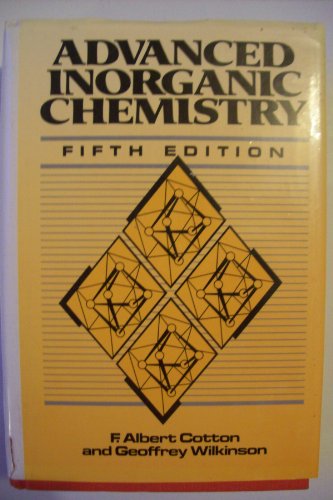 Advanced Inorganic Chemistry: A Comprehensive Text