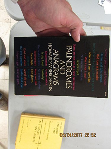 Palindromes and Anagrams