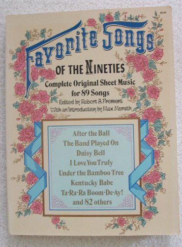 Favorite Songs of the 1890s (Dover Song Collections)