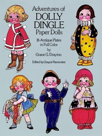Adventures of Dolly Dingle Paper Dolls: 16 Antique Plates in Full Color