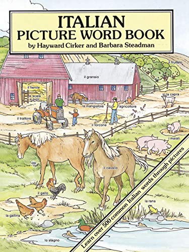 Italian Picture Word Book (Dover Children's Language Activity Books)