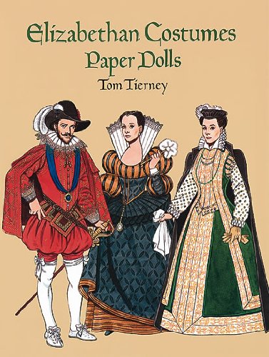 Elizabethan Costumes Paper Dolls