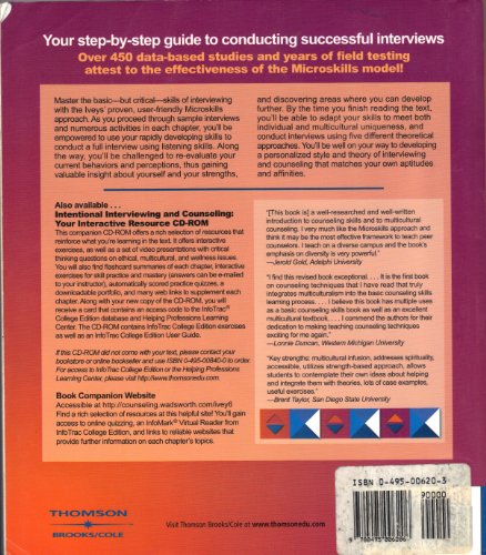 Intentional Interviewing and Counseling: Facilitating Client Development in a Multicultural Society (book only)