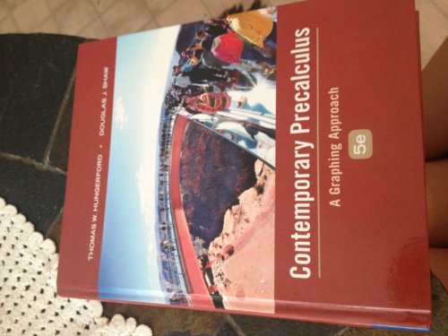 Contemporary Precalculus: A Graphing Approach