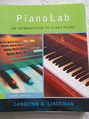 PianoLab: An Introduction to Class Piano (with Keyboard for Piano & Guitar and CD)