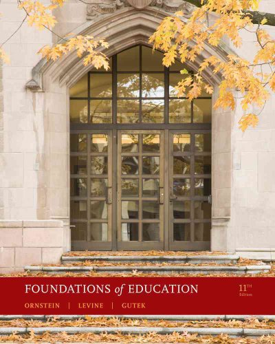 Foundations of Education (What's New in Education)