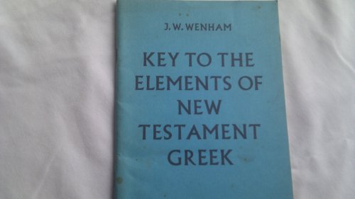 Key to The Elements of New Testament Greek