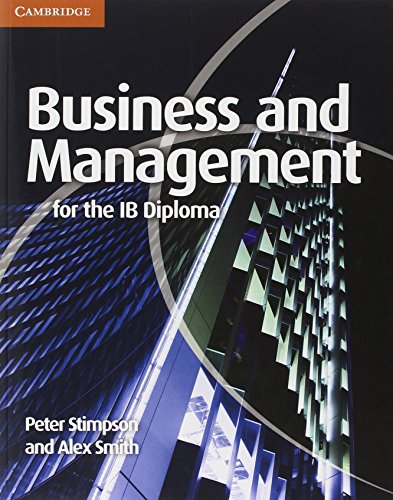 Business and Management for the IB Diploma