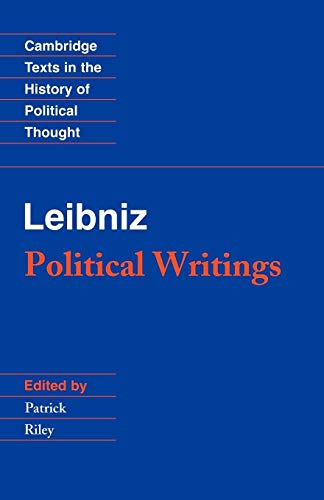 Leibniz: Political Writings (Cambridge Texts in the History of Political Thought)