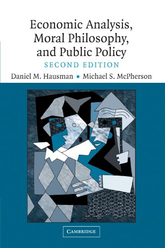 Economic Analysis, Moral Philosophy and Public Policy