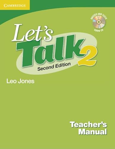Let's Talk Level 2 Teacher's Manual 2 with Audio CD (Let's Talk Second Edition)