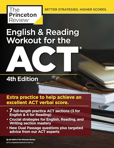 English and Reading Workout for the ACT, 4th Edition: Extra Practice for an Excellent Score (College Test Preparation)