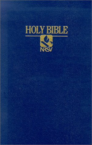 Holy Bible New Revised Standard Version/Pew,Navy