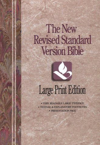 New Revised Standard Version Bible: Burgundy Leather