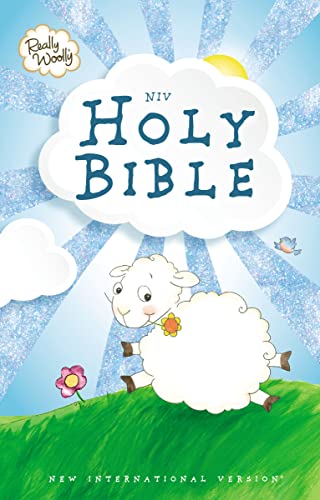 NIV, Really Woolly Bible, Hardcover, Blue: New International Version