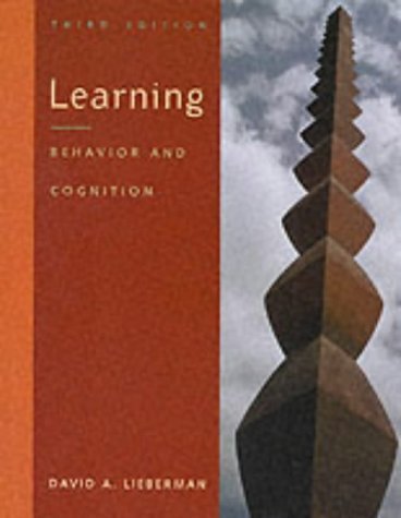 Learning: Behavior, and Cognition
