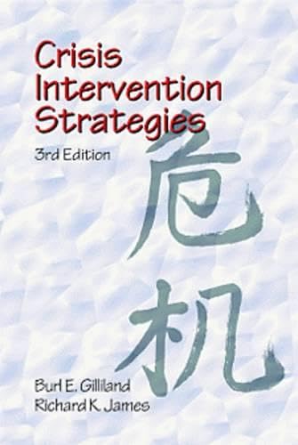 Crisis Intervention Strategies