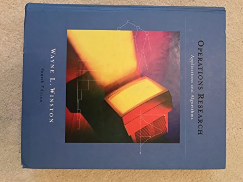 Operations Research With Infotrac: Applications and Algorithms