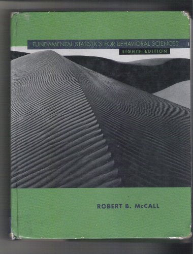 Fundamental Statistics for Behavioral Sciences