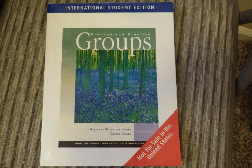 Groups: Process and Practice (with InfoTrac) (Available Titles CengageNOW)