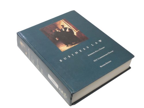 Business Law: Ucc Comprehensive Volume (BUSINESS LAW AND THE LEGAL ENVIRONMENT)