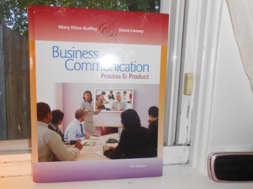 Business Communication: Process and Product (Book Only)