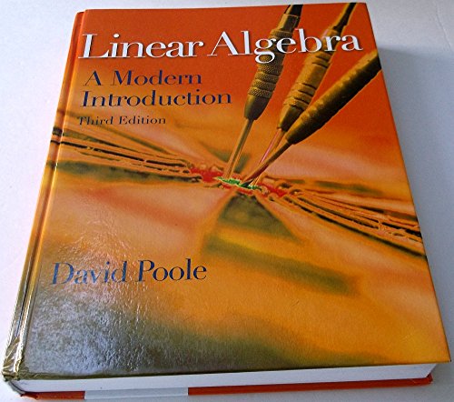 Linear Algebra: A Modern Introduction (Available 2011 Titles Enhanced Web Assign)