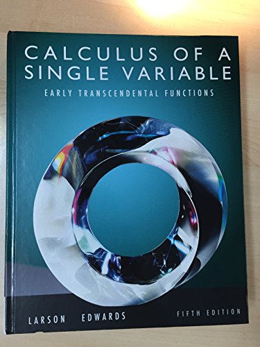Calculus of a Single Variable: Early Transcendental Functions (Available 2011 Titles Enhanced Web Assign)