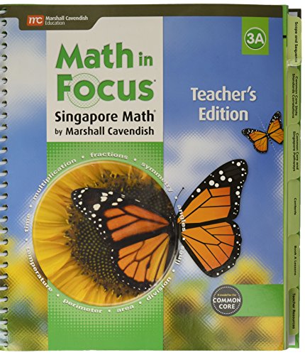 Teacher Edition, Book A Grade 3 2015 (Math in Focus: Singapore Math)