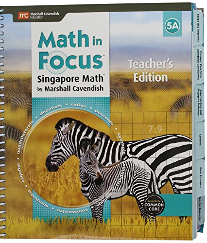 Teacher Edition, Book A Grade 5 2015