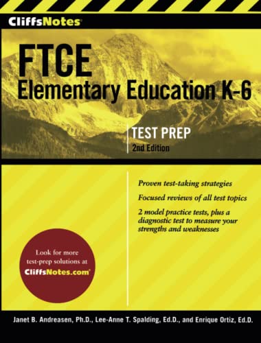 CliffsNotes FTCE Elementary Education K-6, 2nd Edition