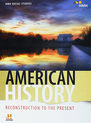 American History: Reconstruction to the Present: Student Edition 2018