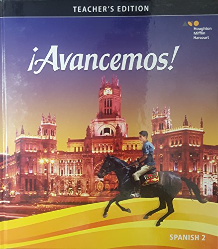 Avancemos Level 2, Teacher's Edition, 9780544861282, 0544861280, 2018