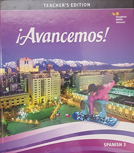 Avancemos Level 3, Teacher's Edition, 9780544861299, 0544861299, 2018