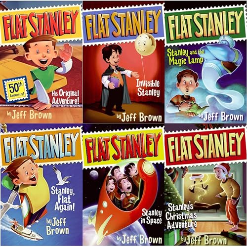 Flat Stanley, Books 1-6 by Jeff Brown (2010) Paperback